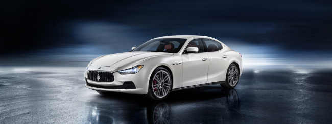 Maserati’s best-selling model Ghibli.   FMK