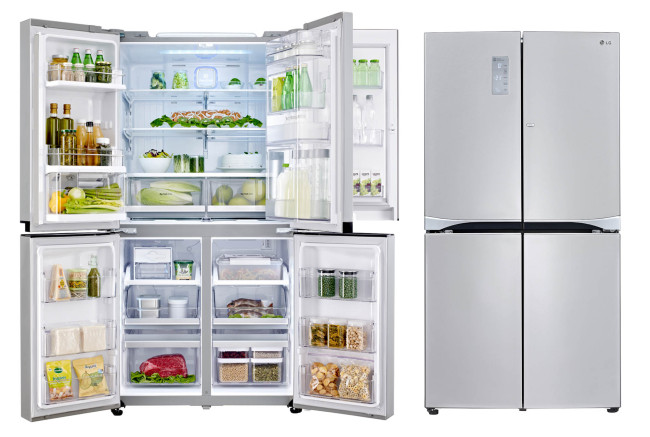 LG’s Magic Space Door-in-Door refrigerator