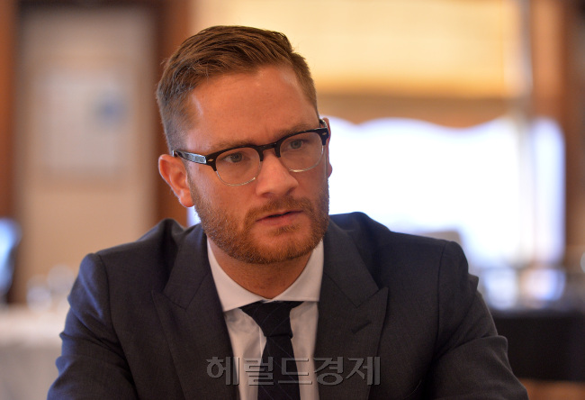 뉴욕페스티벌 마이클 오르크 회장 인터뷰. 이상섭 기자. babtong@heraldcorp.com