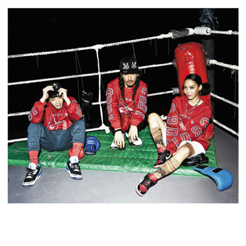 From left: Bizzy, Tiger JK and Yoon Mi-rae of hip-hop project trio MFBTY.    Feel Ghood Music
From left: Bizzy, Tiger JK and Yoon Mi-rae of hip-hop project trio MFBTY.    Feel Ghood Music