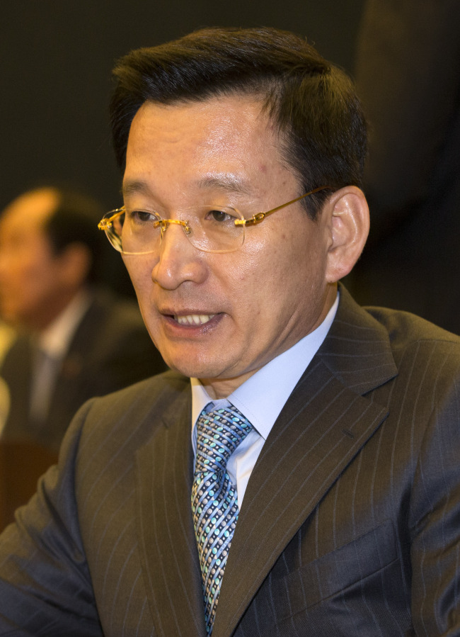 Hoban Construction chairman Kim Sang-yeol.   Yonhap