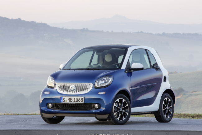The 2016 Smart two-seater