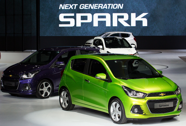 The all-new Chevrolet Spark.   GM Korea