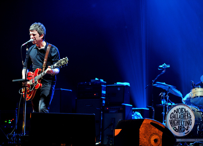 Noel Gallagher’s High Flying Birds performs at the Sheraton Grande Walkerhill in Seoul on Friday. Nine Entertainment