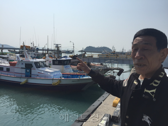 세월호 참사 1주기가 다가오고 있지만 진도 인근 지역의 어민들의 한숨은 여전하다.  사진=김진원 기자