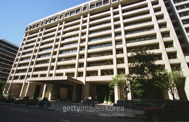 미국 워싱턴DC에 위치한 IMF 본사 전경.  사진=게티이미지