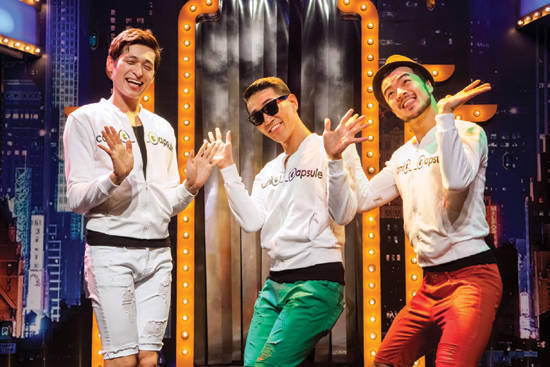 A scene from live singing variety comedy show “Namolla Family Hot Show 2” (N Planet)