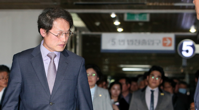 Seoul education chief Cho Hi-yeon.   Yonhap