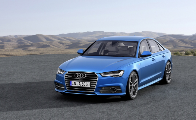 The new Audi A6.    Audi Korea