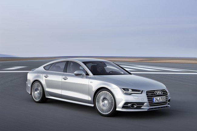 The new Audi A7.    Audi Korea