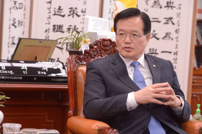Assembly Speaker Chung Ui-hwa.
Chung Hee-cho/The Korea Herald