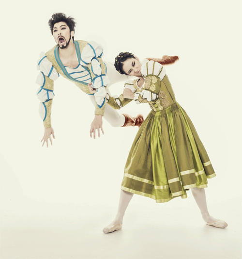 A promotional image of the Korean National Ballet’s rendition of Shakespeare’s “The Taming of the Shrew.”   Korea National Ballet