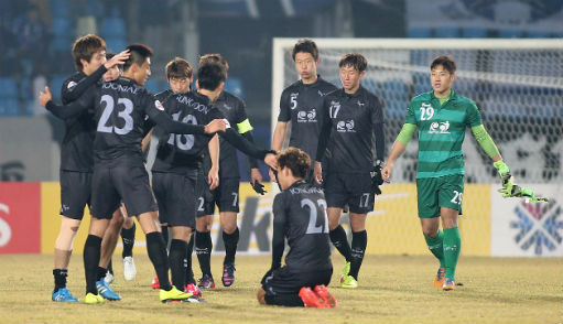 16강에 진출한 성남FC ⓒ성남FC