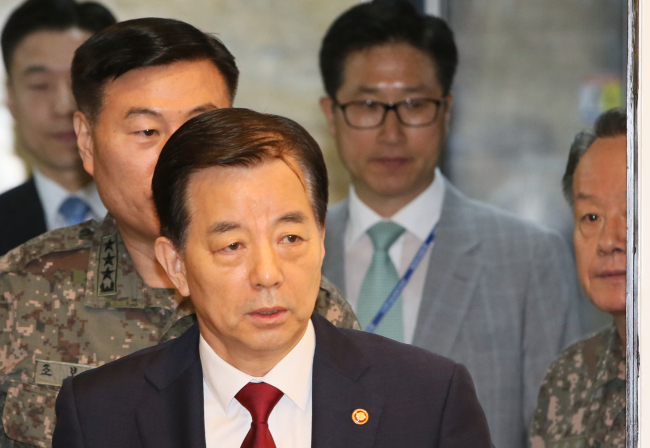 Defense Minister Han Min-koo