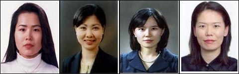 (왼쪽부터) 윤순희 과장, 방진아 과장, 정은영 과장, 김희순 과장