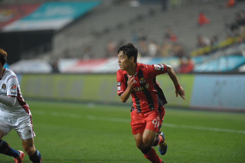28일만의 그라운드 복귀에서 자신의 시즌 2호골을 넣은 박주영 ⓒFC서울