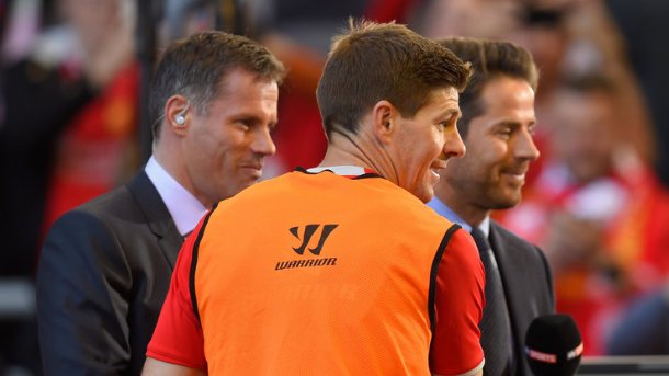 캐러거의 바람대로 제라드가 리버풀로 임대로 돌아오는 일은 없을까? ⓒSkySports 방송 캡처