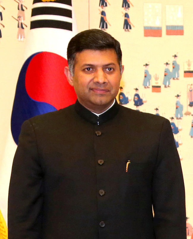 Indian Ambassador Vikram Doraiswami (Yonhap)