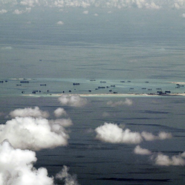 Spratly Islands in the South China Sea, west of Palawan, Philippines (AFP)
