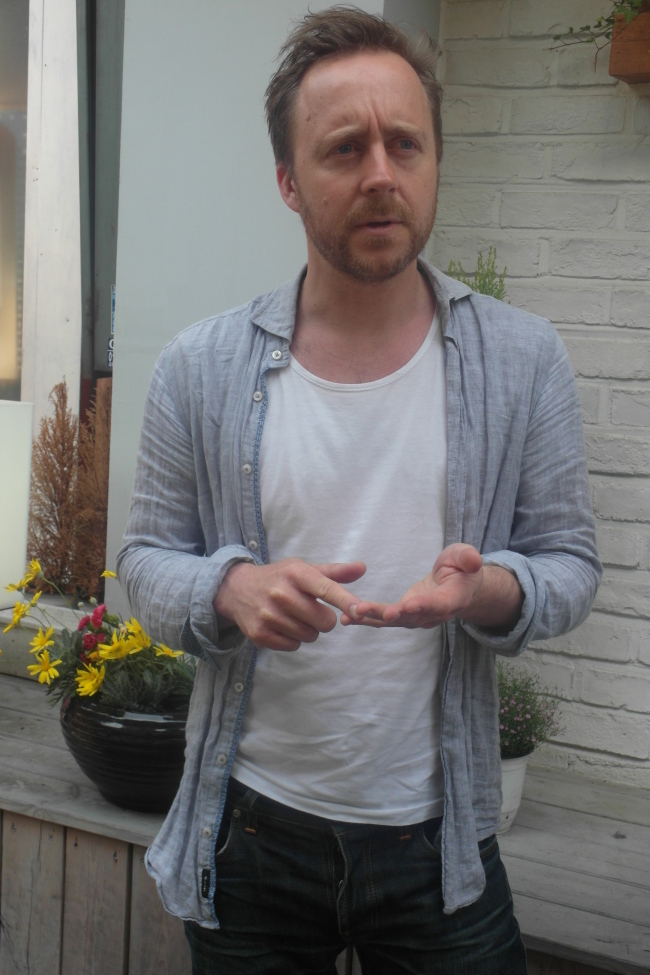 “Freak Out” director Carl Javer.    Green Film Festival in Seoul