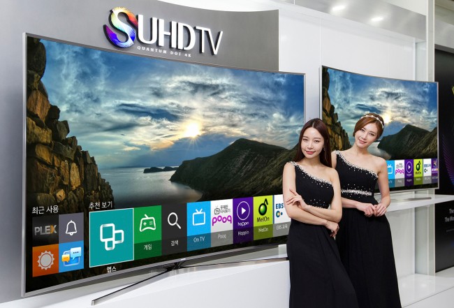 [포토뉴스] 삼성 SUHD TV, 2015 최고 멀티미디어 기기 타이틀 획득