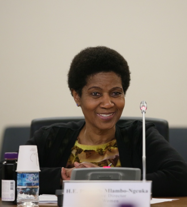Phumzile Mlambo-Ngcuka. Ministry of Gender Equality and Family