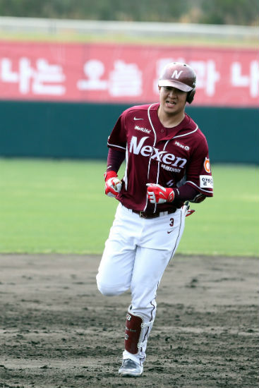 화끈한 타격을 보여준 김민성 ⓒ넥센 히어로즈