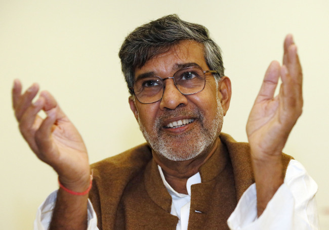 Kailash Satyarthi.   Yonhap