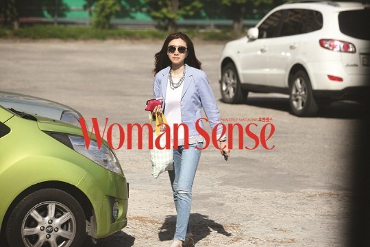 유재석 아내 나경은, 아들 지호와 한강 나들이 포착 ‘유재석은 어디에?’ 사진=우먼센스