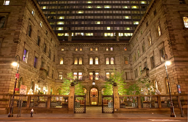 The New York Palace Hotel.   Lotte Group