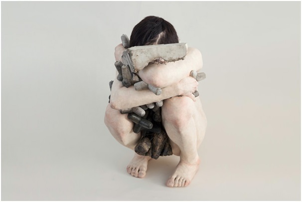 Tetrapods, 폴리머 클레이 등 혼합매체, 410×630×800㎜, 2012/2013 [사진제공=서울예술재단]