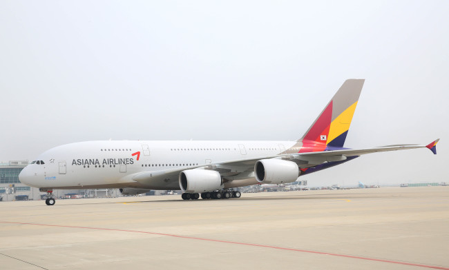 Asiana Airlines’ A380
Asiana Airlines’ A380