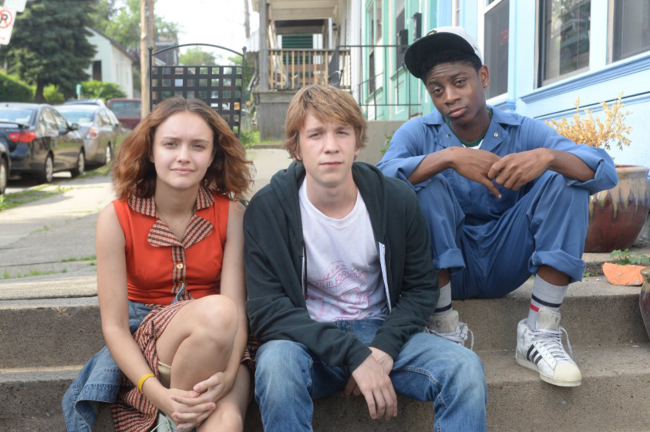 Olivia Cooke, Thomas Mann and RJ Cyler in “Me and Earl and the Dying Girl.”   Fox Searchlight/TNS
