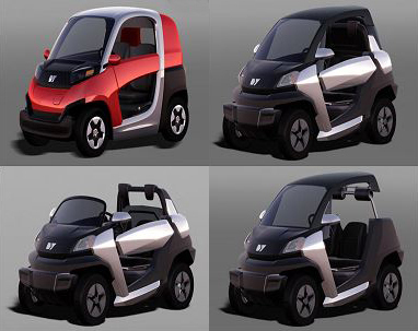 Design of micro-mobility vehicles developed by the Industry ministry-funded research team. Ministry of Trade, Industry and Energy