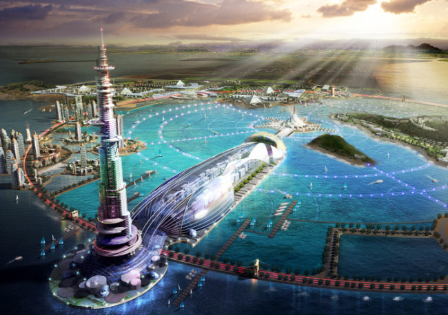 Artist‘s rendering of Yongyu-Muui City
Artist‘s rendering of Yongyu-Muui City