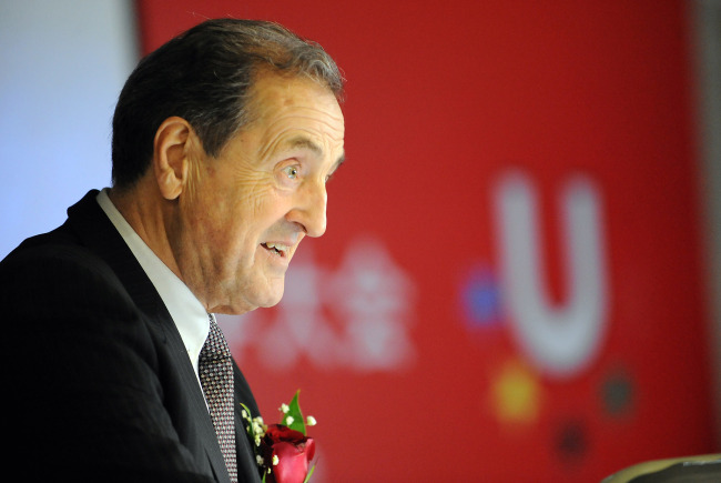 FISU President Claude Gallien (FISU)