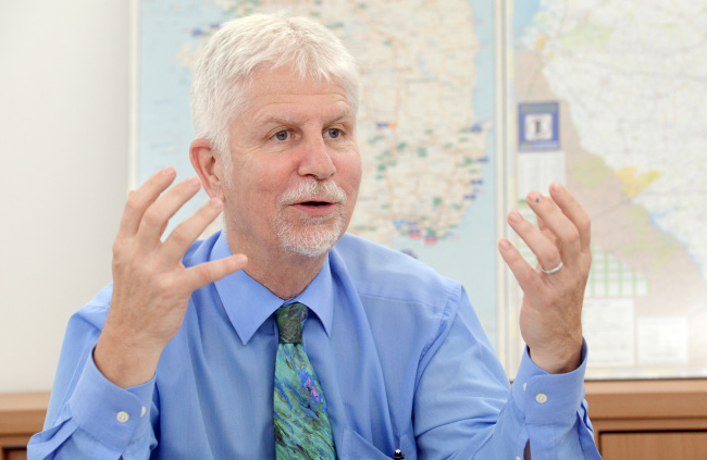 Peter Alexander Underwood (Ahn Hoon/The Korea Herald)