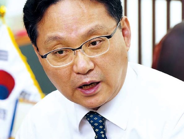 Rep. Cho Myung-chul (Park Hae-mook/The Korea Herald)