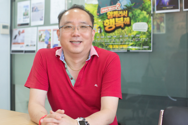 사진='고녀석 맛나겠다2'의 제작을 총괄한 강상욱 미디어캐슬 이사.