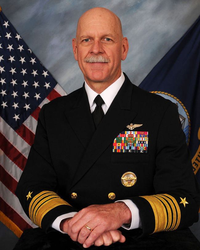 Adm. Scott Swift.   U.S. Navy