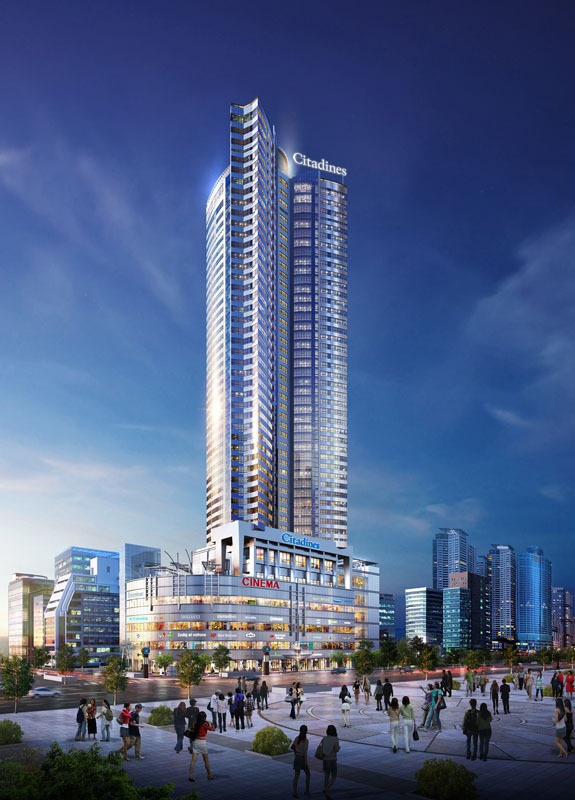 Exterior view of the Citadines Haeundae Busan.    Ascott Limited Group