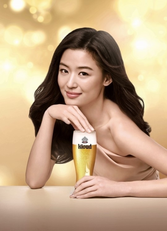 전지현. 사진=롯데주류