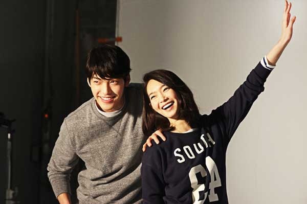 Kim Woo-bin (left) and Shin Min-a (Giordano)
