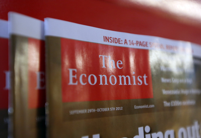 The Economist magazine. Bloomberg