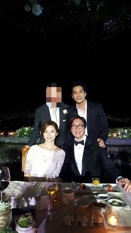 배용준 박수진 결혼식. 사진=송승헌SNS