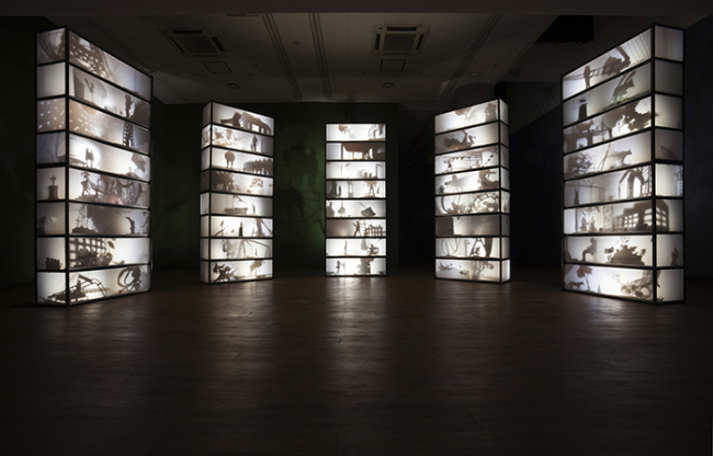 “Auditorium Template A-Z” by artist duo Mioon (Wooyang Museum of Contemporary Art)