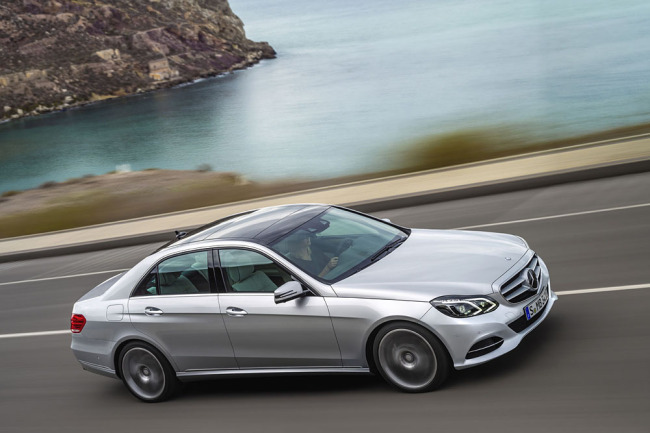 Mercedes-Benz’s new E350 BlueTEC 4MATIC.    Mercedes-Benz Korea