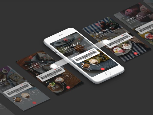 Mobile ordering solution Pocket Order. 　(Pocket Mobile)