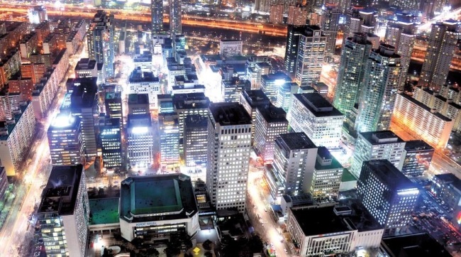 Korea's main financial district in Yeouido, Seoul (Korea Herald file photo)