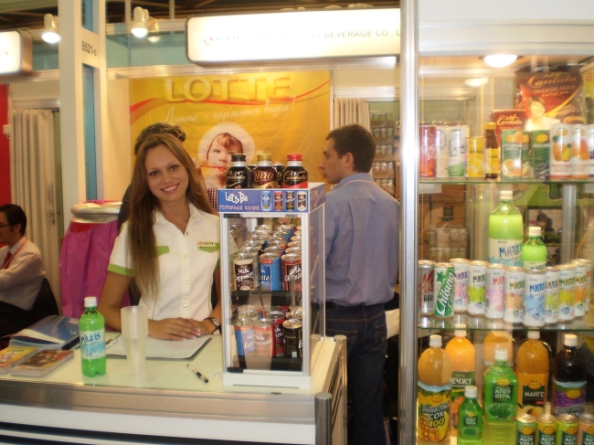 Lotte Chilsung’s beverages sold in Russia. Lotte Chilsung